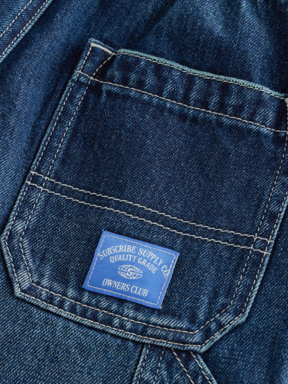 Dsiney Kidz - Mid Blue Carpenter Denim Shorts (3-16yrs) image 9