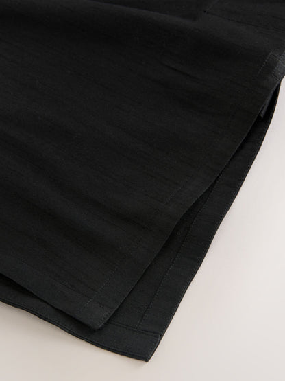 Dsiney Kidz - Black Embroidered Kurta Shirt (3mths-16yrs) (3mths-16yrs) image 3