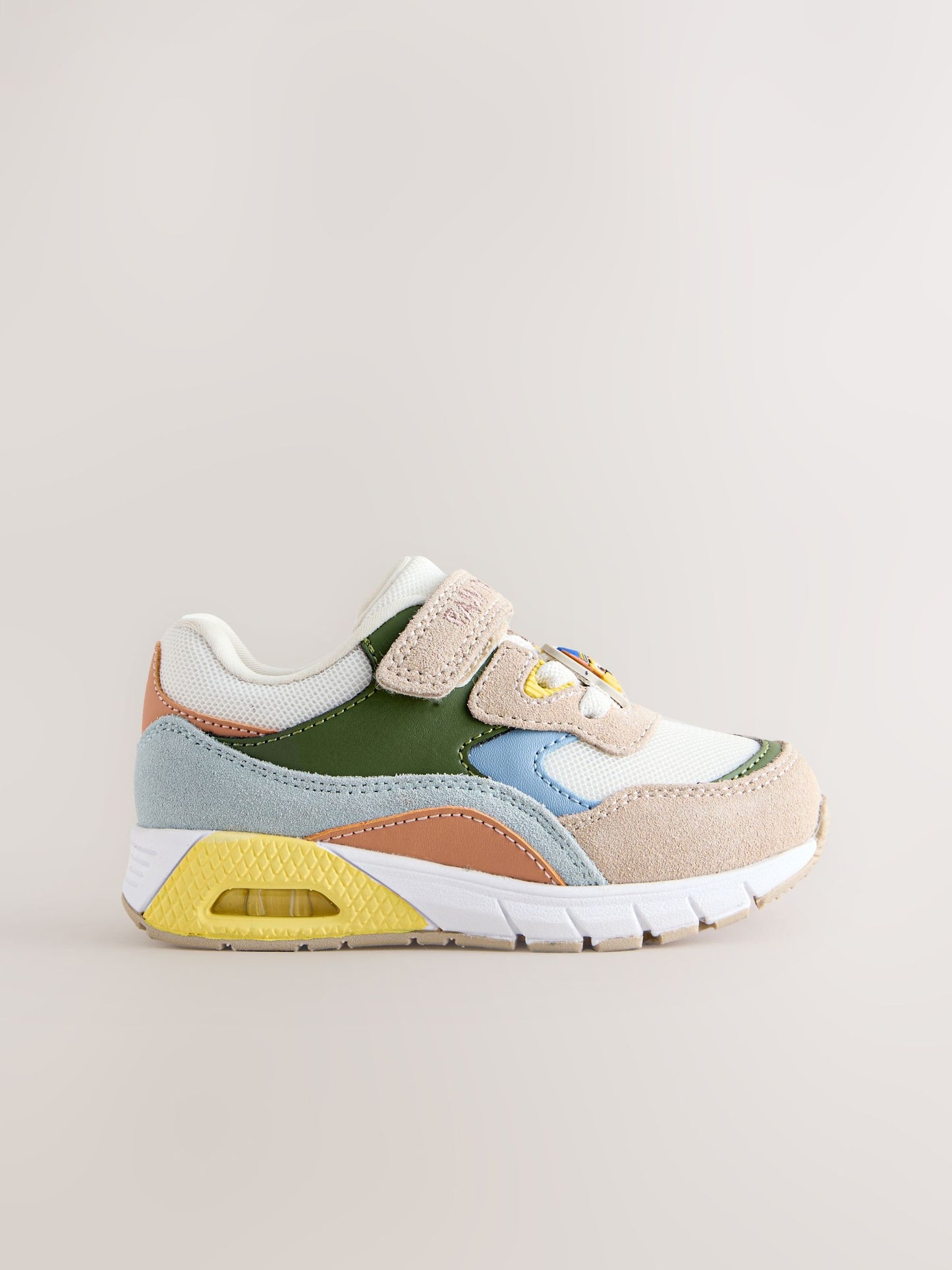 Neutral Paw Patrol Wide Fit (G) Elastic Lace Trainers image 3