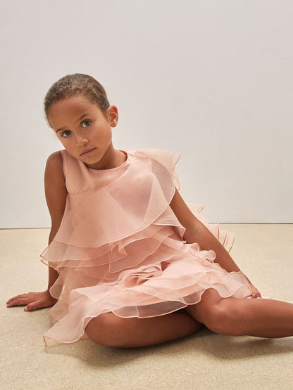 Reiss Pink Pirouette 9-13 yrs Reiss | Royal Ballet Organza Dress - image 1