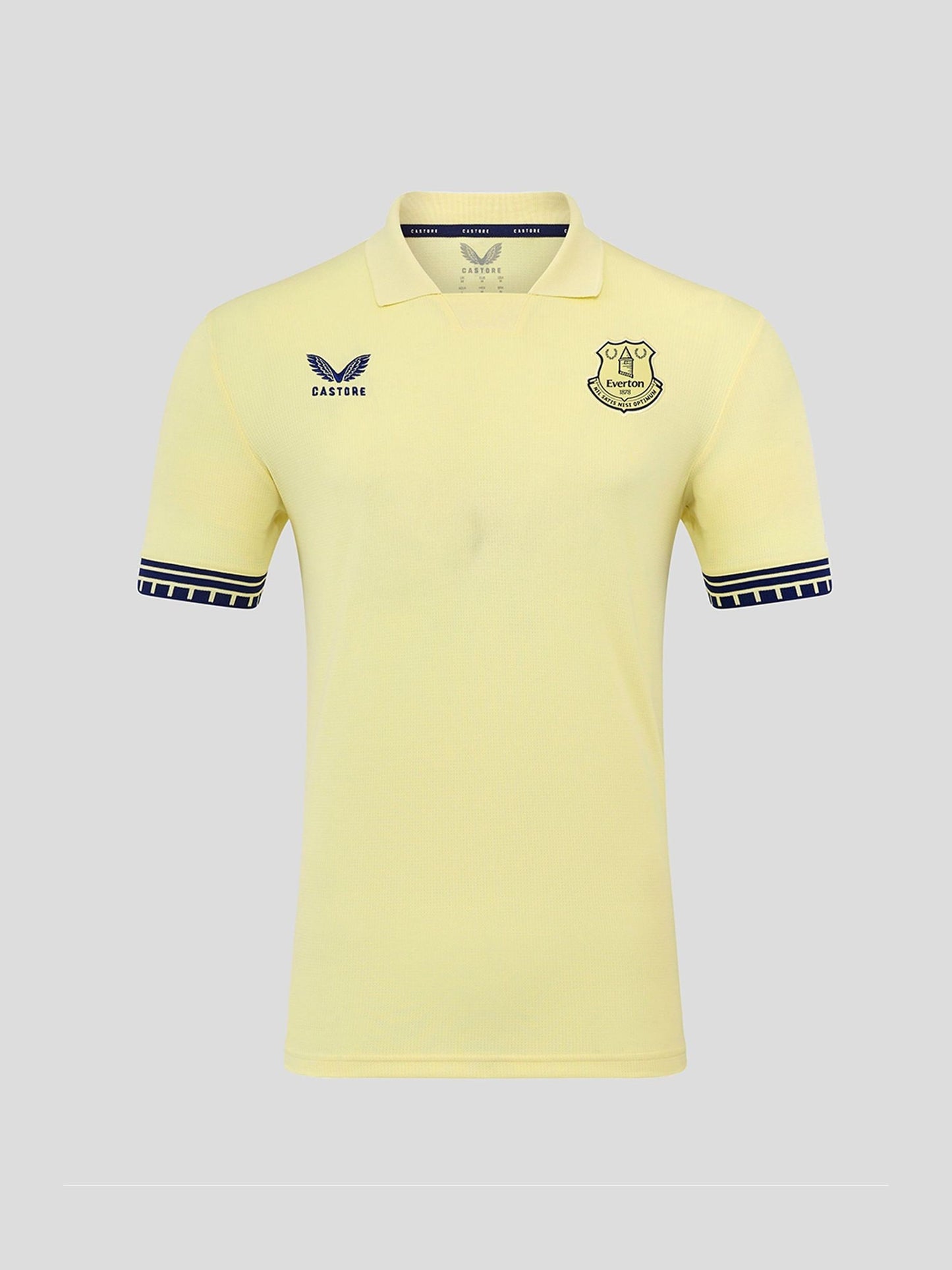 Dsiney Kidz - Castore Yellow Everton FC Junior Away Short Sleeve Shirt image 1