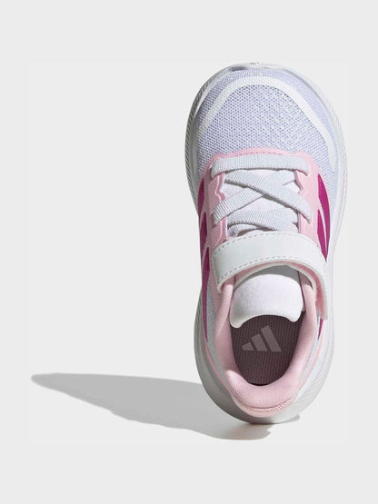 adidas White Runfalcon 5 Hook and Loop Easy On Infant Trainers image 8