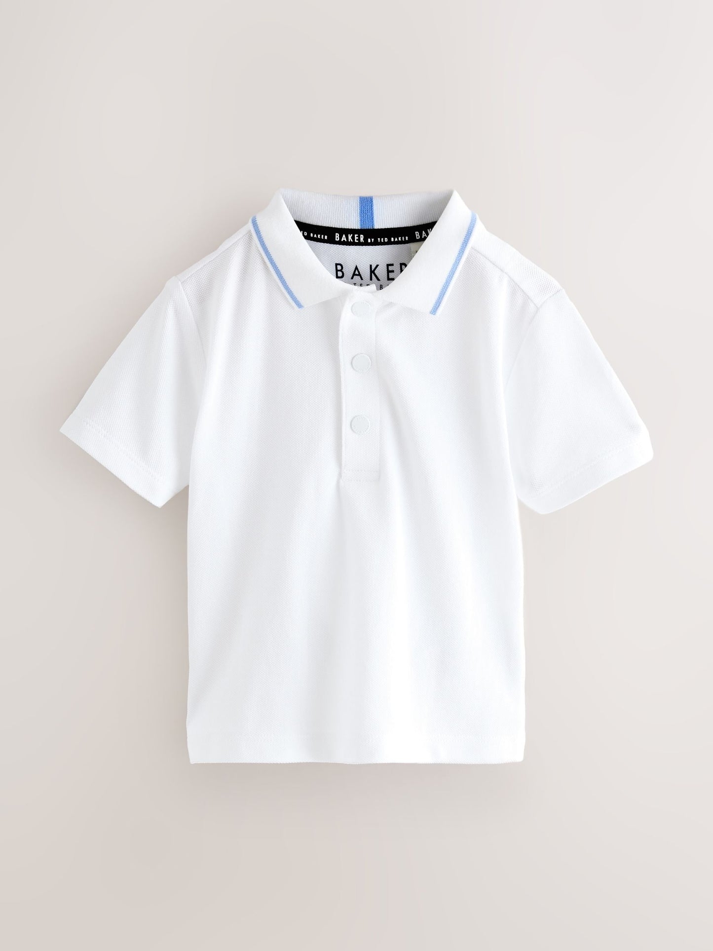 Baker by Ted Baker 'T' Texture Dungaree and Polo Shirt Set image 3