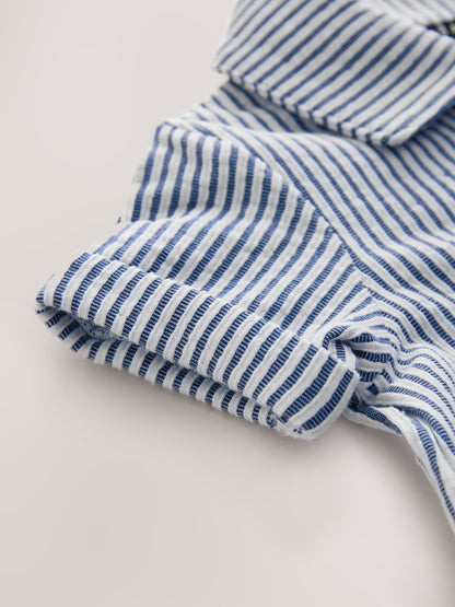 Baker by Ted Baker Textured Stripe Romper image 4