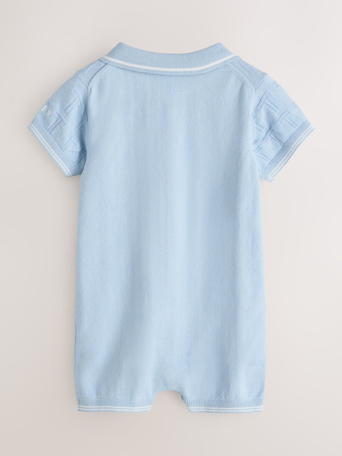 Baker by Ted Baker Blue Knitted Romper image 3