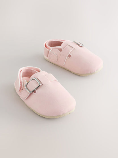Pink Baby Clogs (0-18mths) image 1