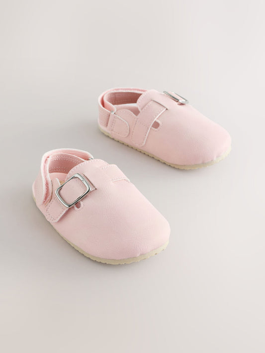 Pink Baby Clogs (0-18mths) image 1