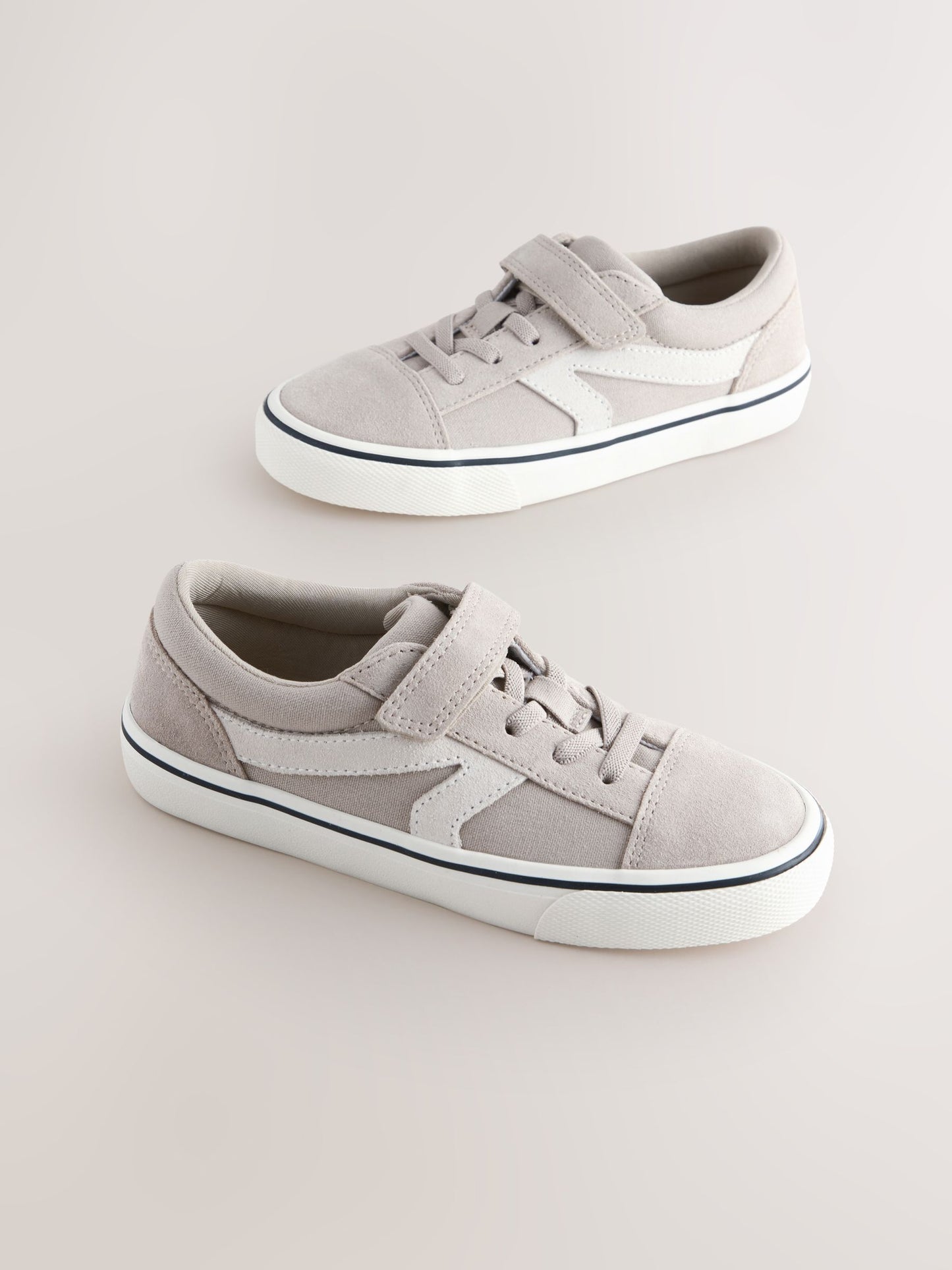 Neutral Touch Fastening Elastic Lace Trainers image 1