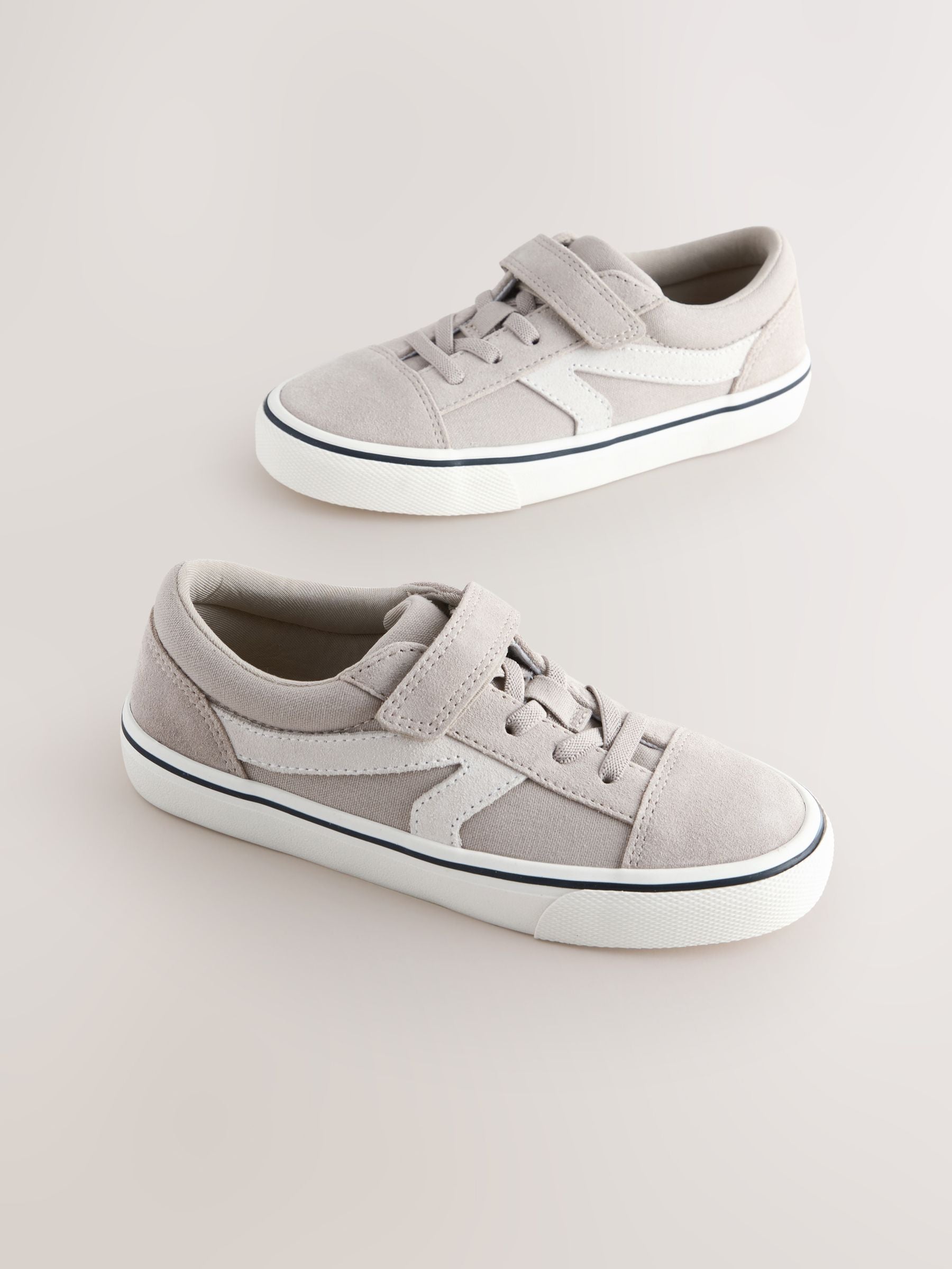 Neutral Touch Fastening Elastic Lace Trainers image 1
