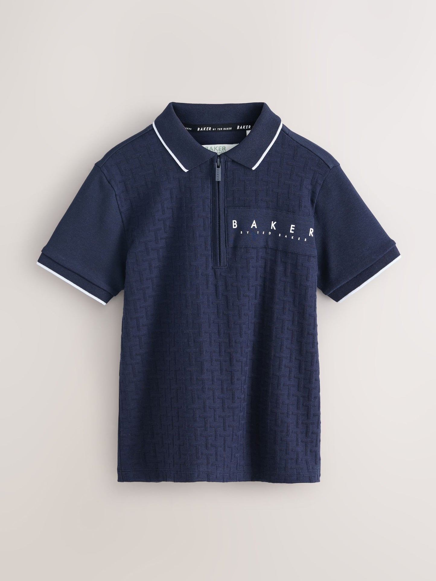 Baker by Ted Baker Textured Polo Shirt image 4
