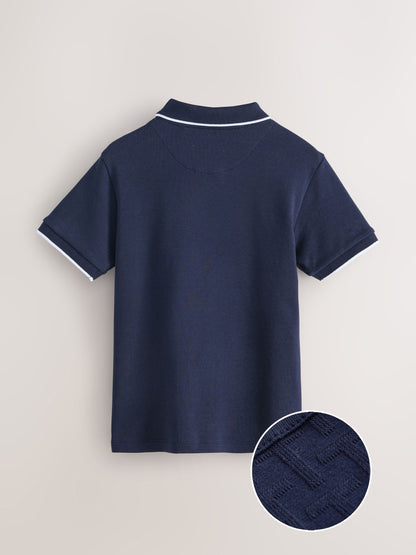 Baker by Ted Baker Textured Polo Shirt image 5