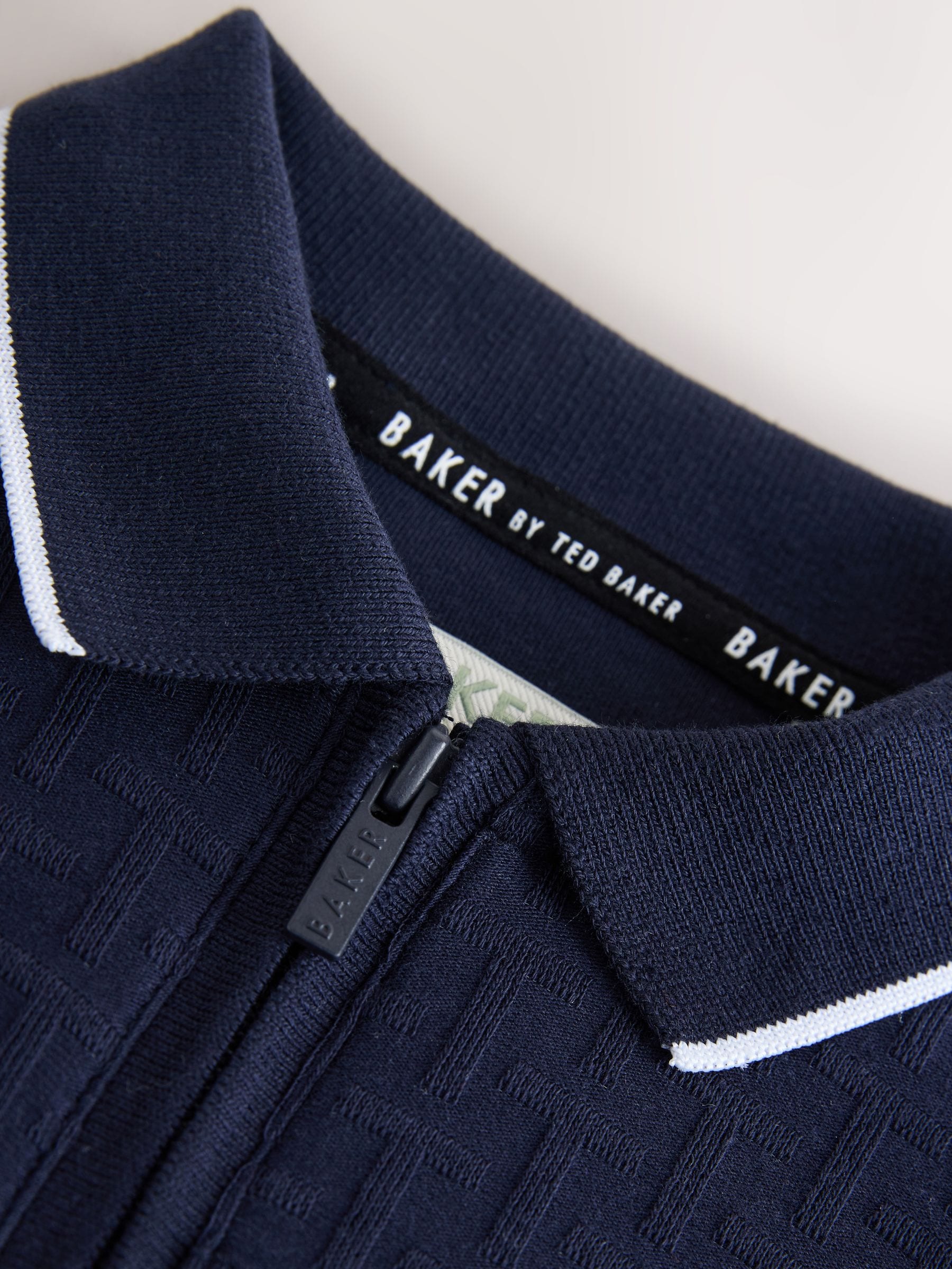 Baker by Ted Baker Textured Polo Shirt image 6