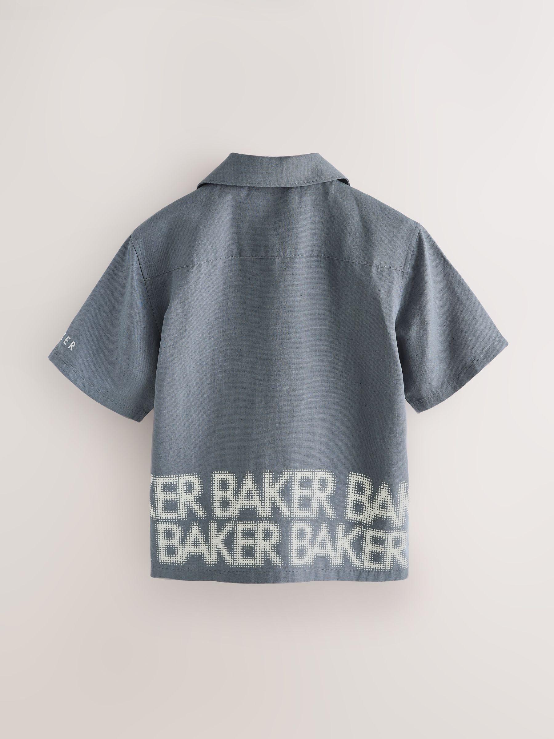 Dsiney Kidz - Baker by Ted Baker Grey Border Print Shirt and T-Shirt Set image 11