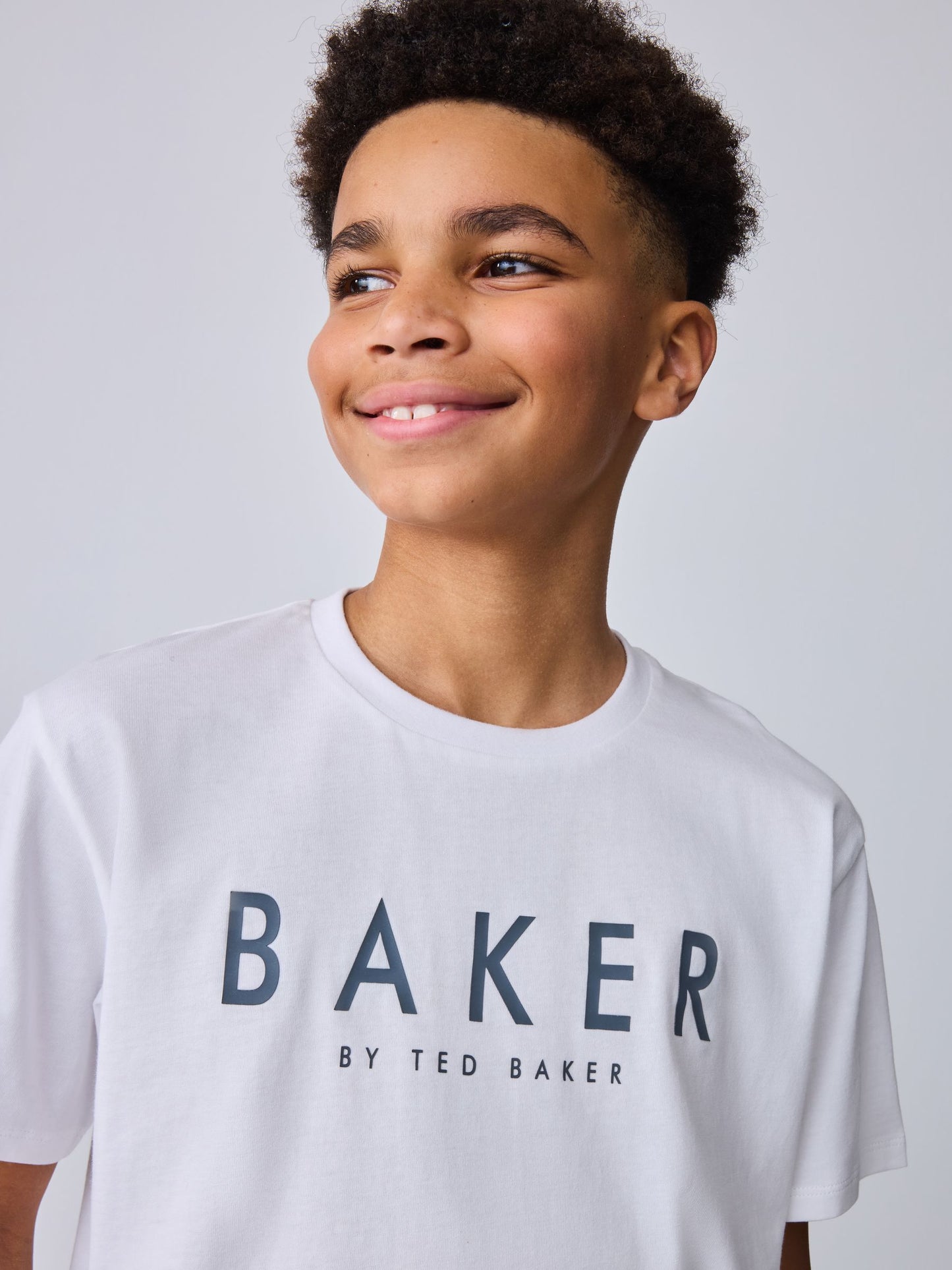 Baker by Ted Baker Grey Border Print Shirt and T-Shirt Set image 6