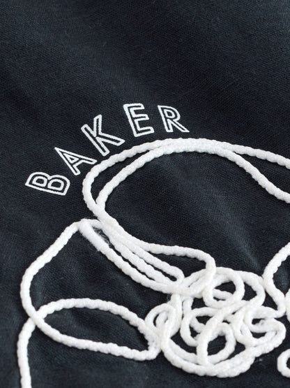 Dsiney Kidz - Baker by Ted Baker Linen Blend Floral Black Shirt and T-Shirt Set image 10