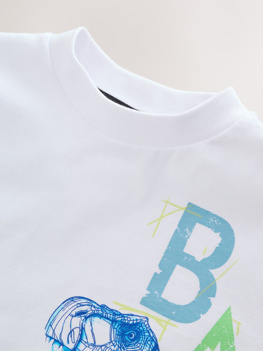 Baker by Ted Baker Dinosaur Graphic T-Shirt image 3