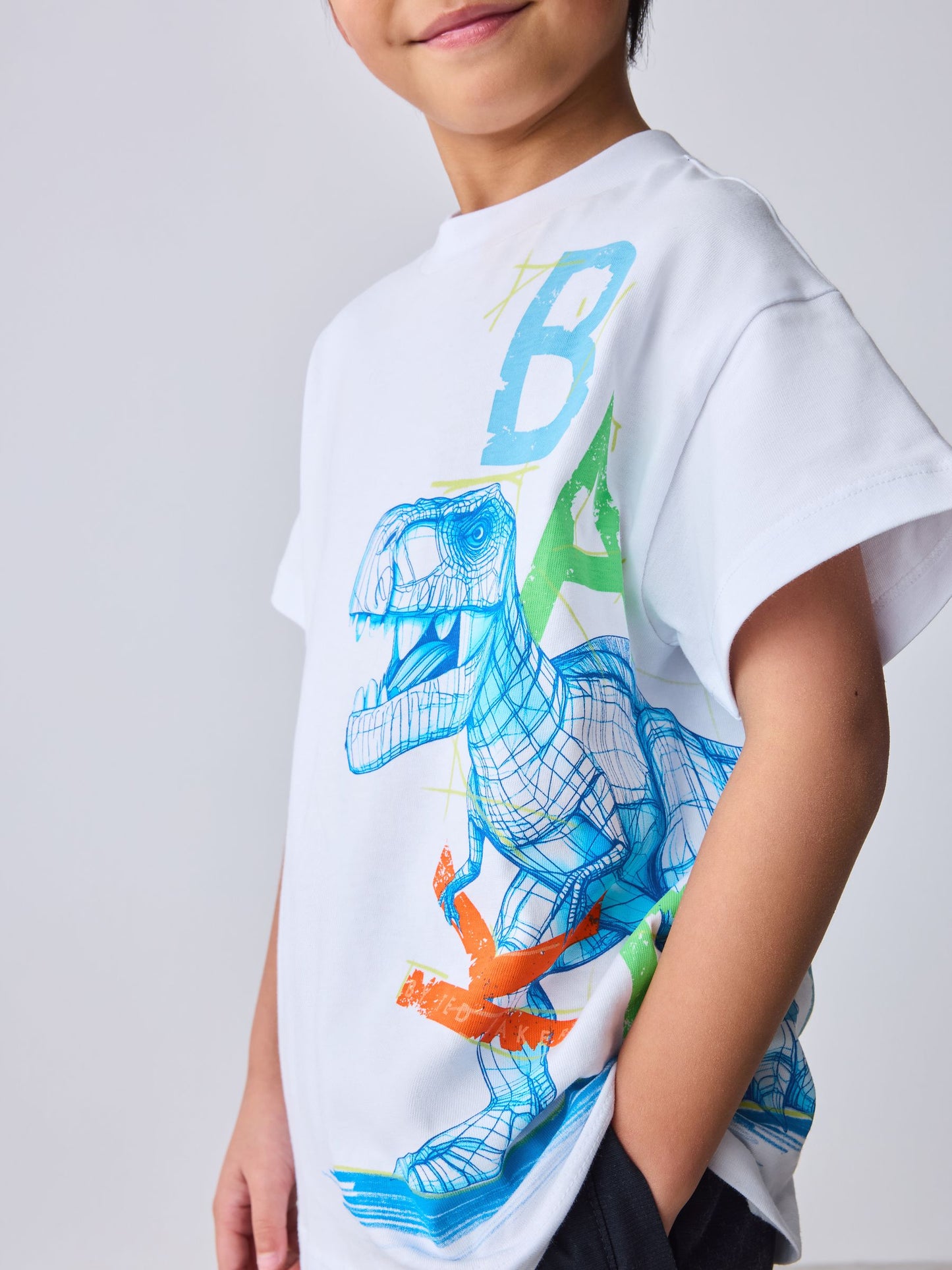 Baker by Ted Baker Dinosaur Graphic T-Shirt image 7