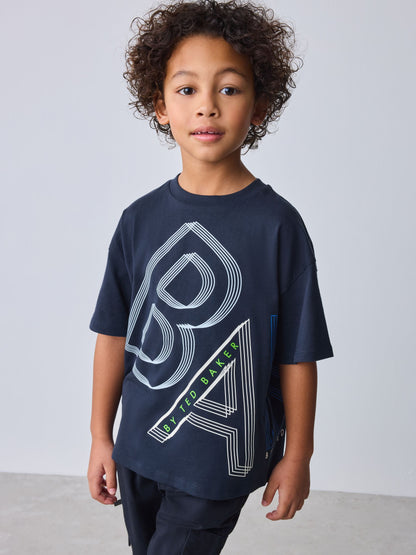 Baker by Ted Baker Letter Graphic T-Shirt image 1