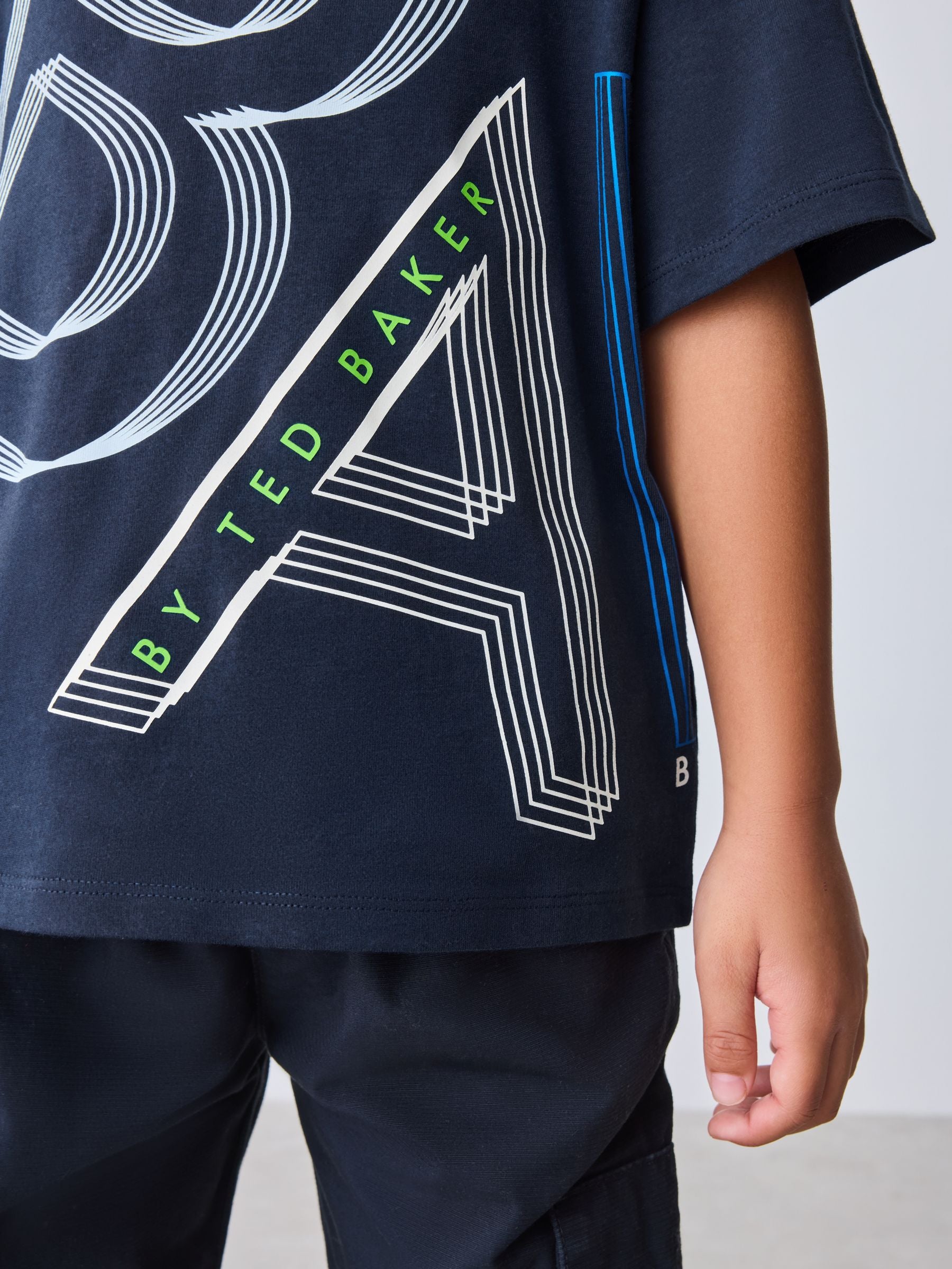 Baker by Ted Baker Letter Graphic T-Shirt image 3
