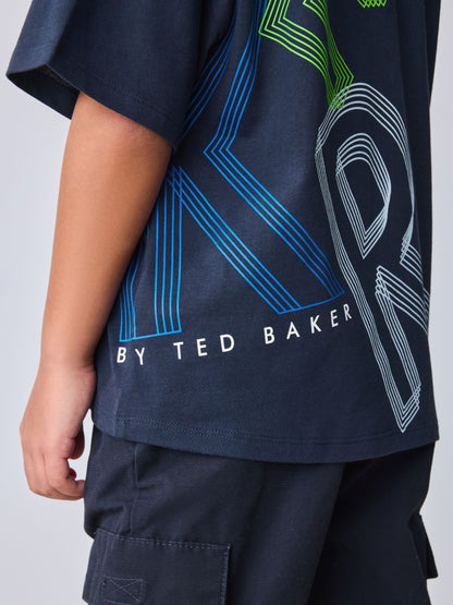 Baker by Ted Baker Letter Graphic T-Shirt image 4