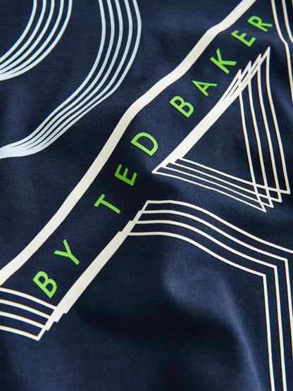 Baker by Ted Baker Letter Graphic T-Shirt image 7