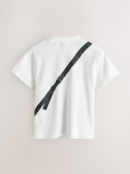 Baker by Ted Baker White Bag T-Shirt image 6
