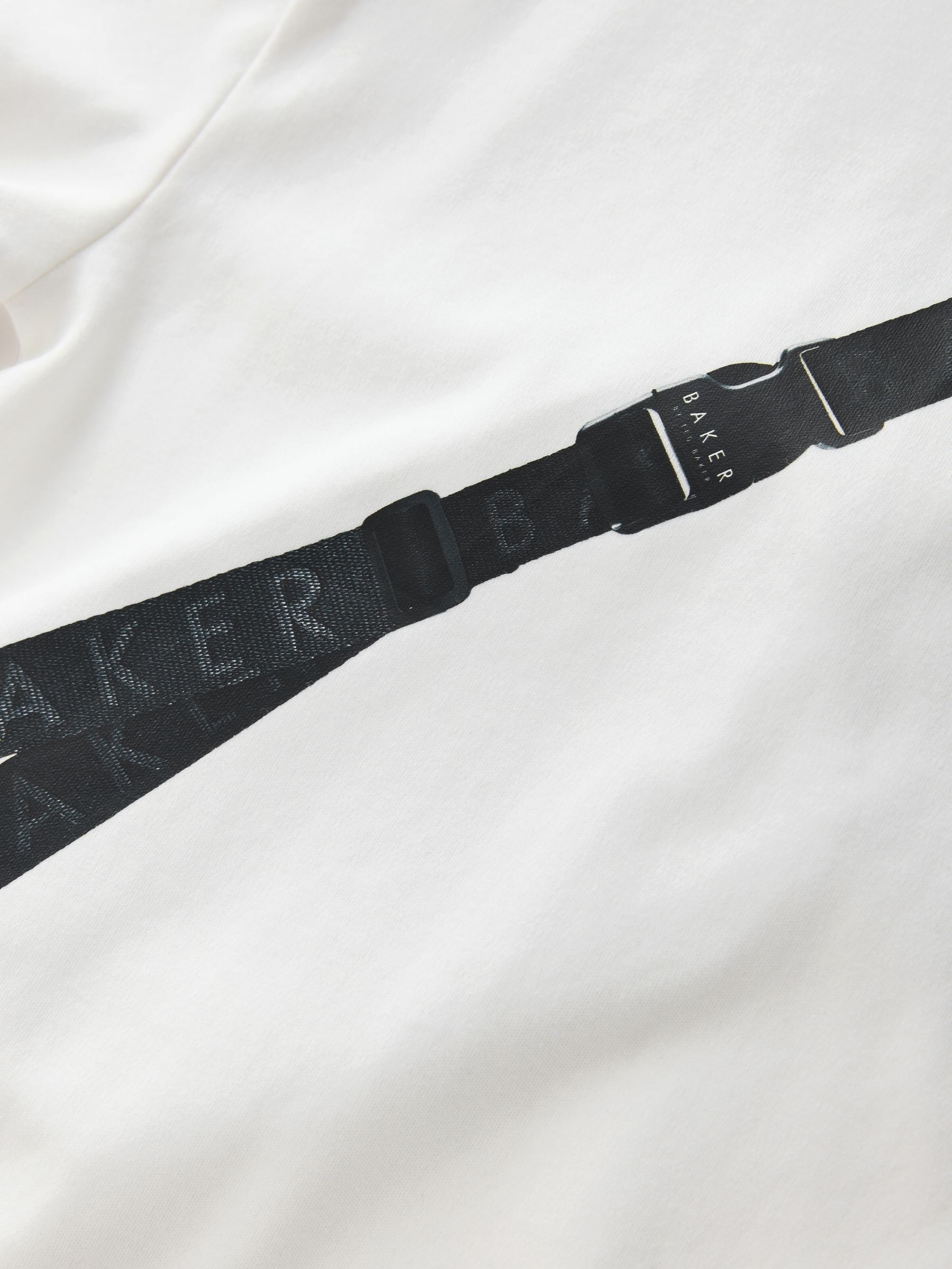 Baker by Ted Baker White Bag T-Shirt image 7