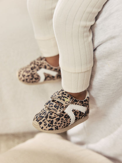 Animal Baby Touch Fastening Trainers image 1