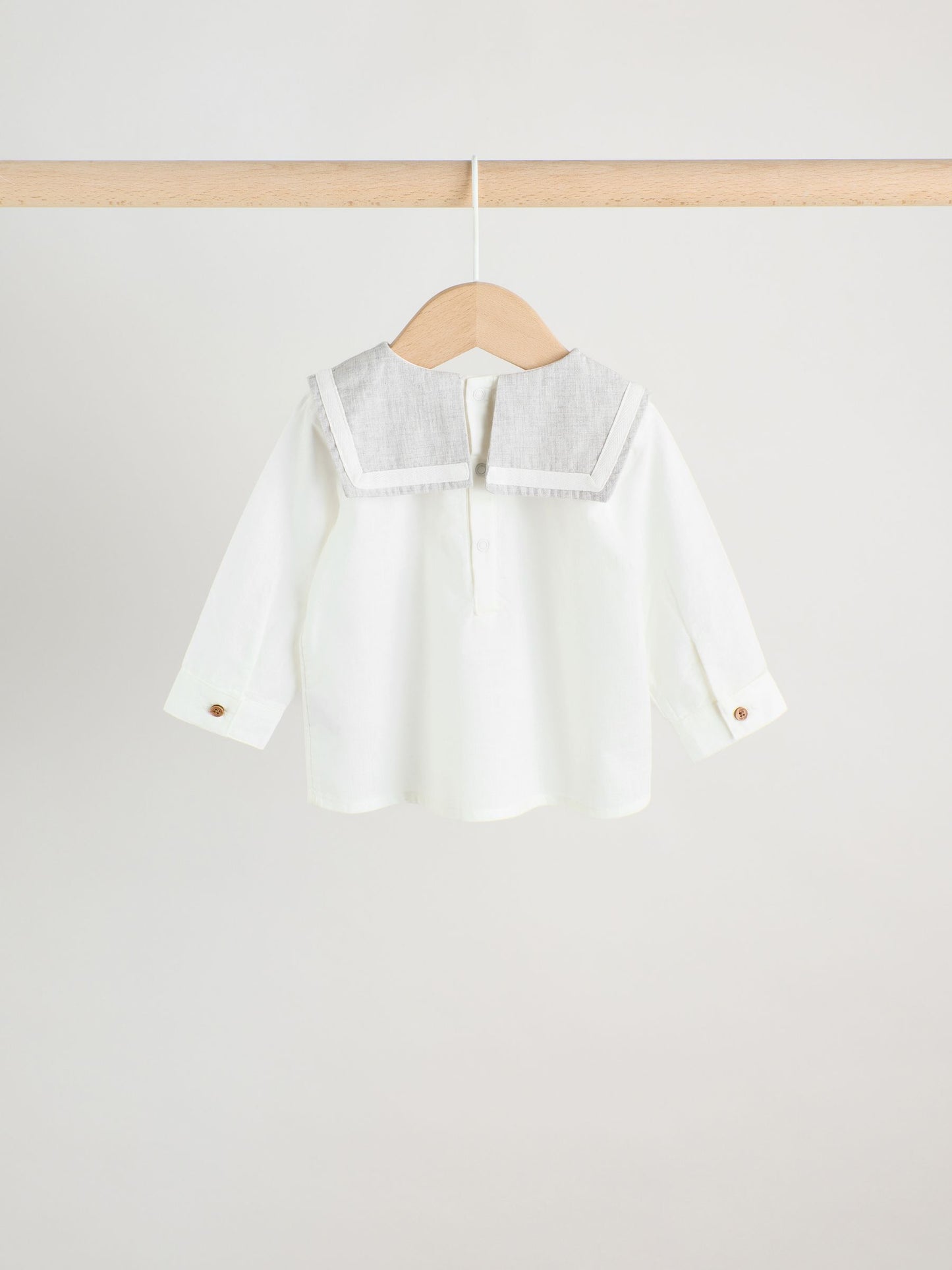 Grey/White Shirt and Trousers Baby Set (0mths-3yrs) image 7