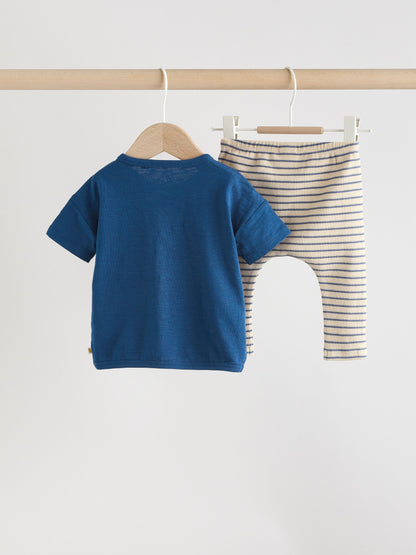 Blue Farm Top and Leggings Baby Set (0mths-2yrs) image 5