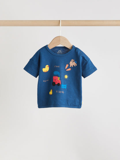 Blue Farm Top and Leggings Baby Set (0mths-2yrs) image 6