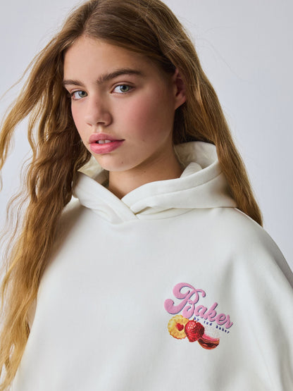 Baker by Ted Baker Oversized Back Print Hoodie