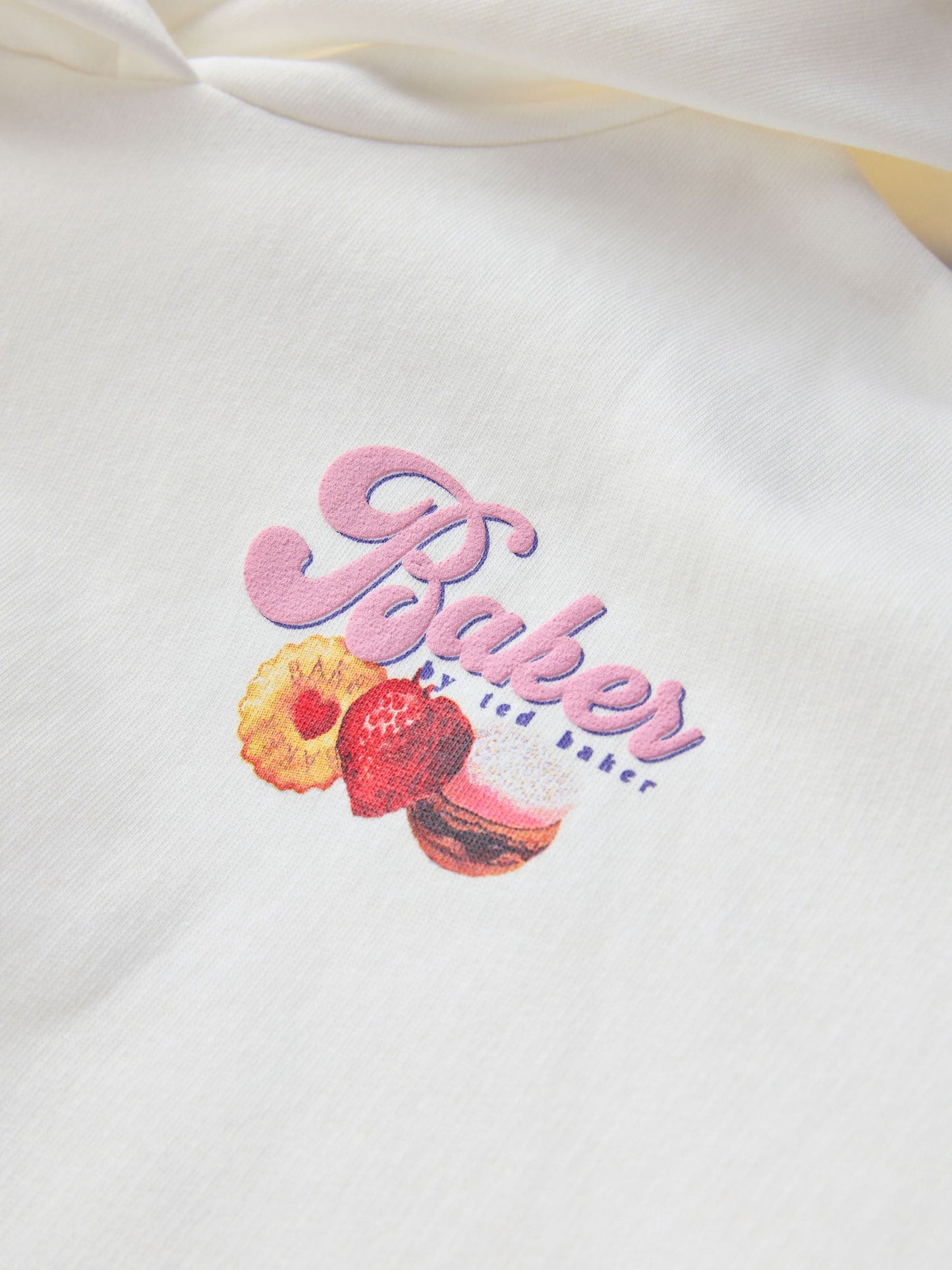 Baker by Ted Baker Oversized Back Print Hoodie