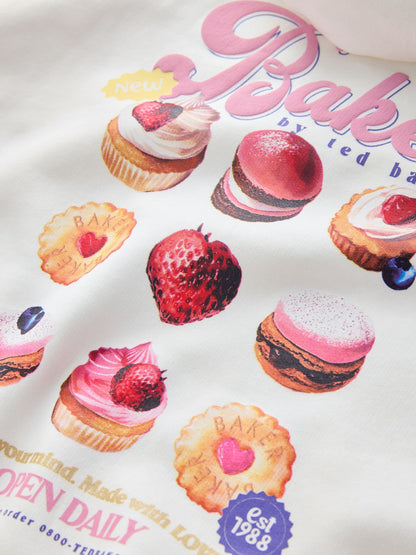 Baker by Ted Baker Oversized Back Print Hoodie