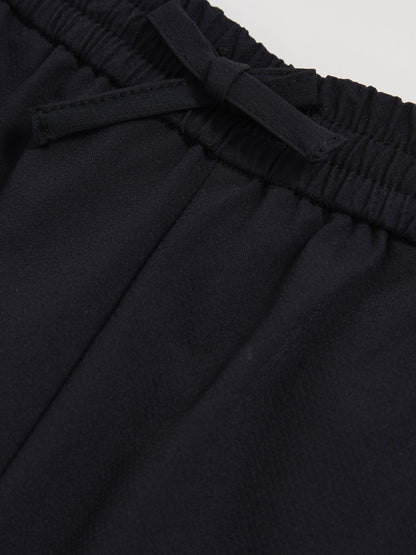 Reiss Black Lucian 9-13 yrs Technical Drawstring Trousers image 4