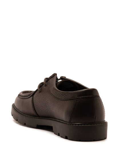 Off The Hook Brown Sky Leather Lace-Up Casual Boat Shoes image 3
