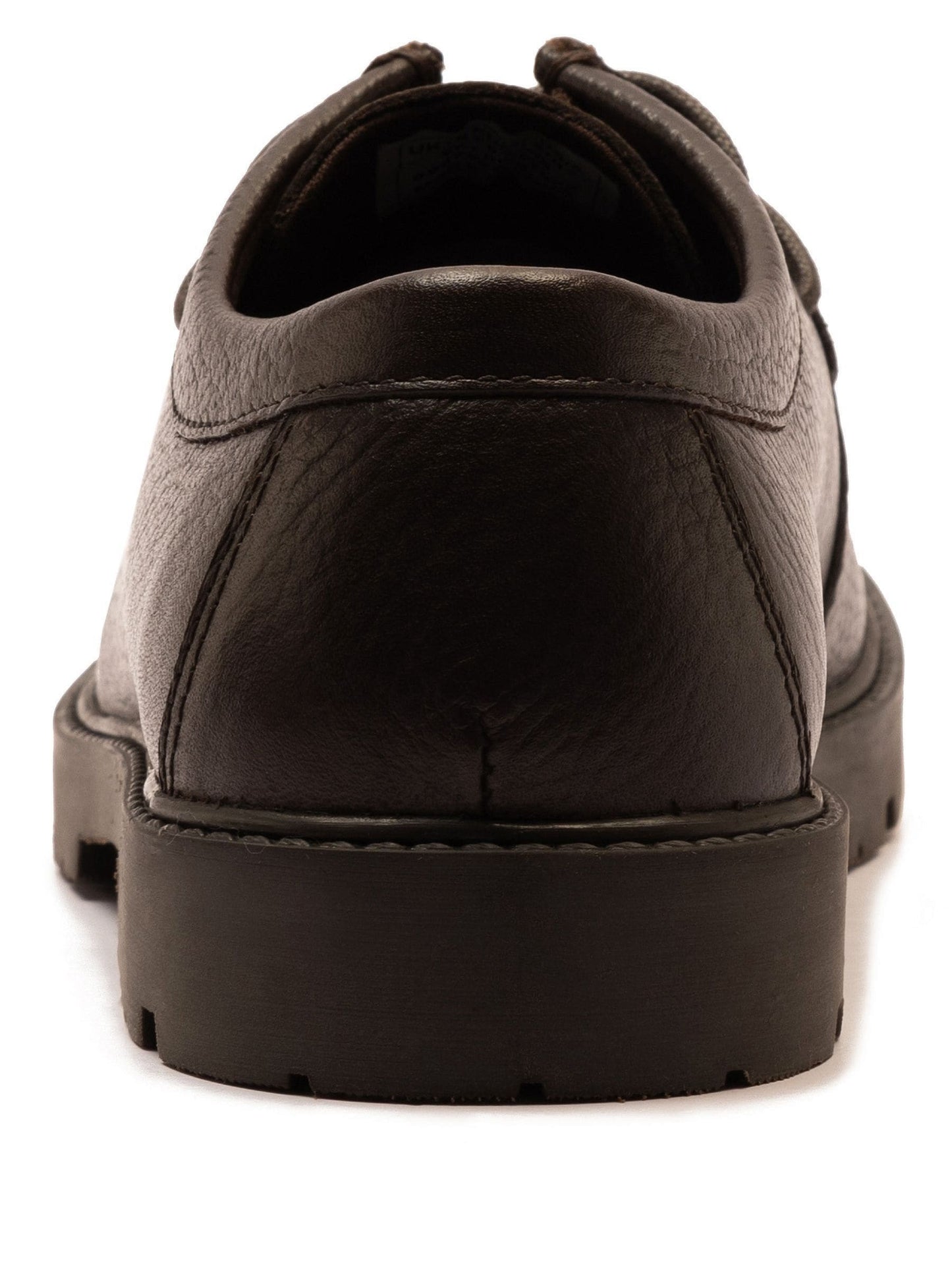 Off The Hook Brown Sky Leather Lace-Up Casual Boat Shoes image 6