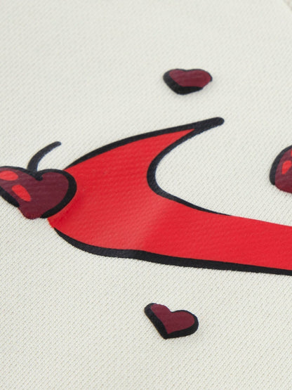 Nike Red Crew Top & Joggers Set image 4