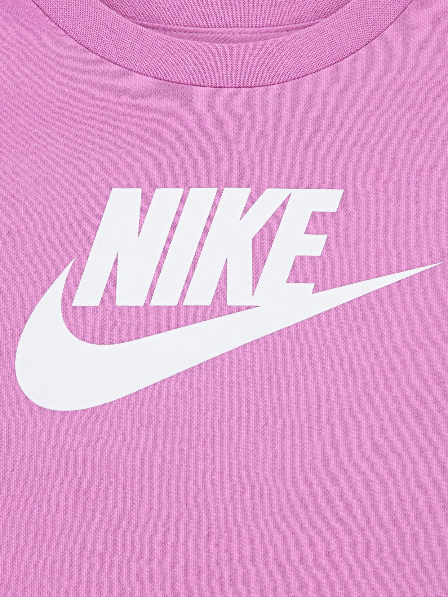 Nike Purple Little Kids HBR Club Boxy Fit T-Shirt image 3