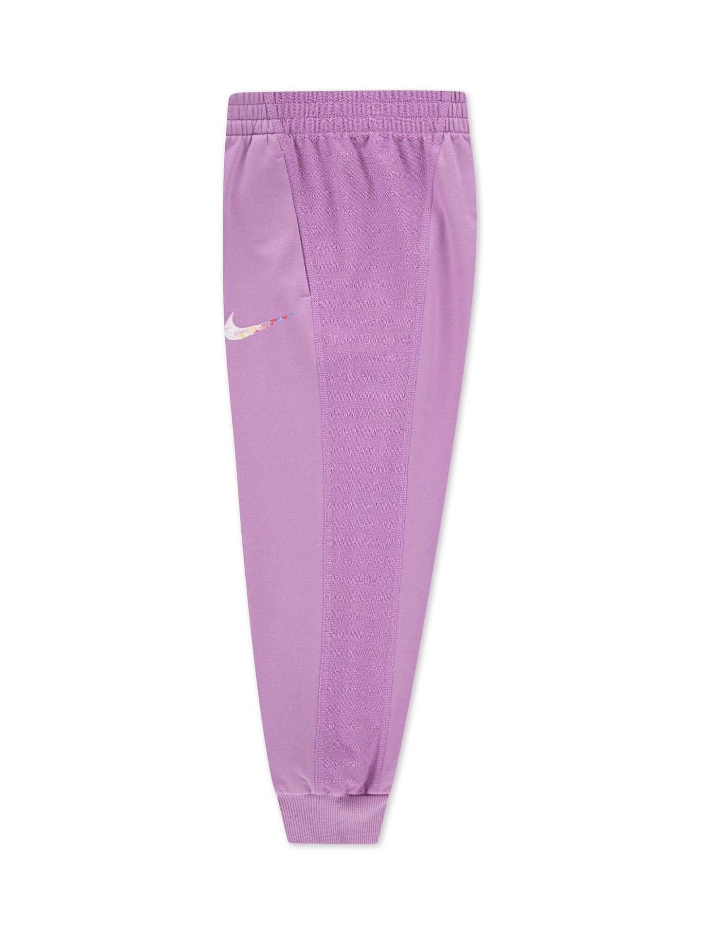 Nike Purple Little Kids Graphic Crew and Joggers Set image 4