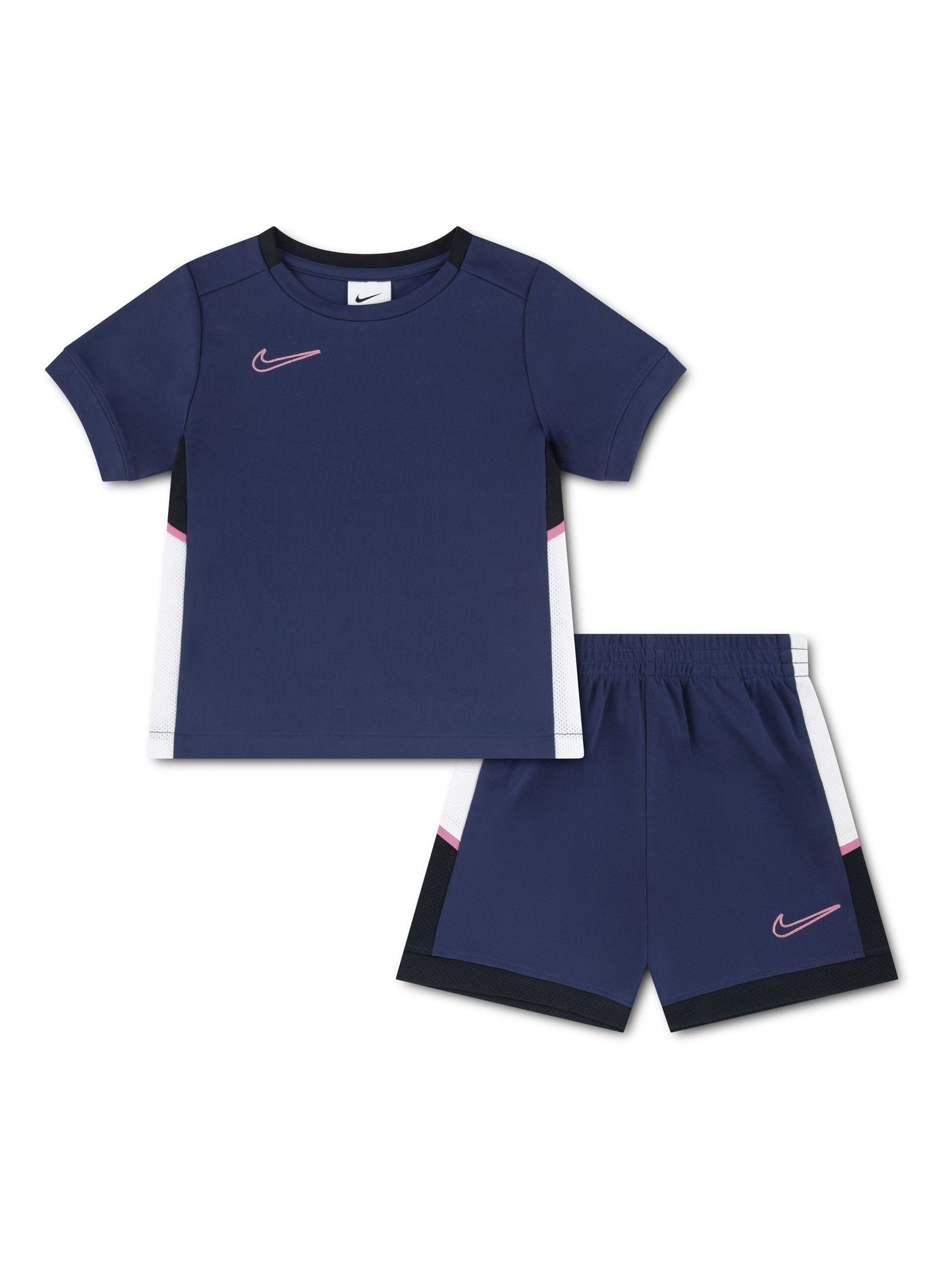Nike Blue Dri-FIT Academy T-Shirt and Shorts Set image 1