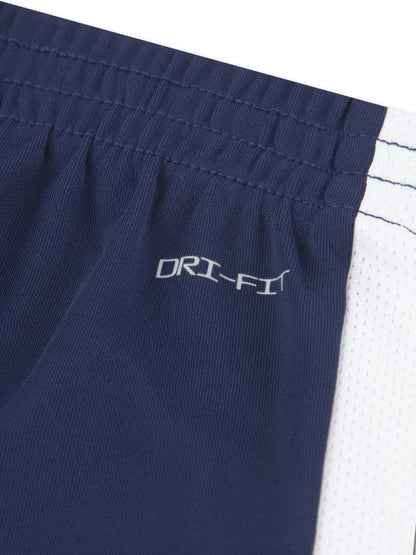 Nike Blue Dri-FIT Academy T-Shirt and Shorts Set image 4
