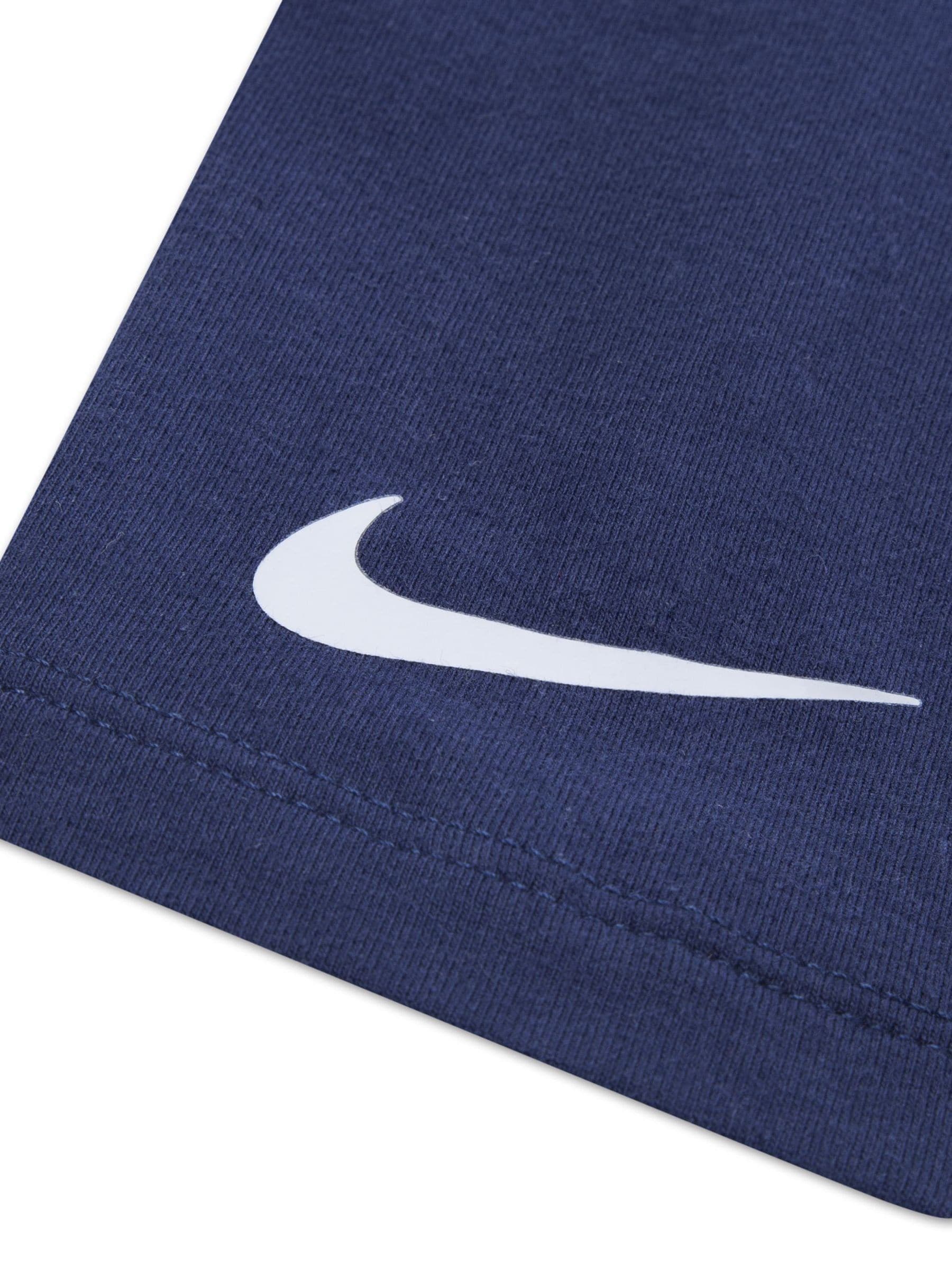 Nike Blue Little Kids Lace Print Crew Neck and Leggings Set image 4