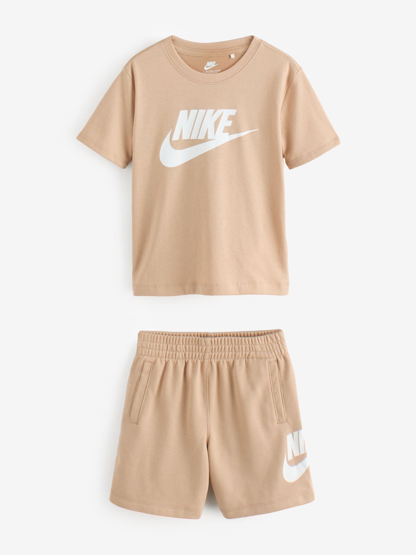 Nike Brown Club T-Shirts & Shorts Set image 1