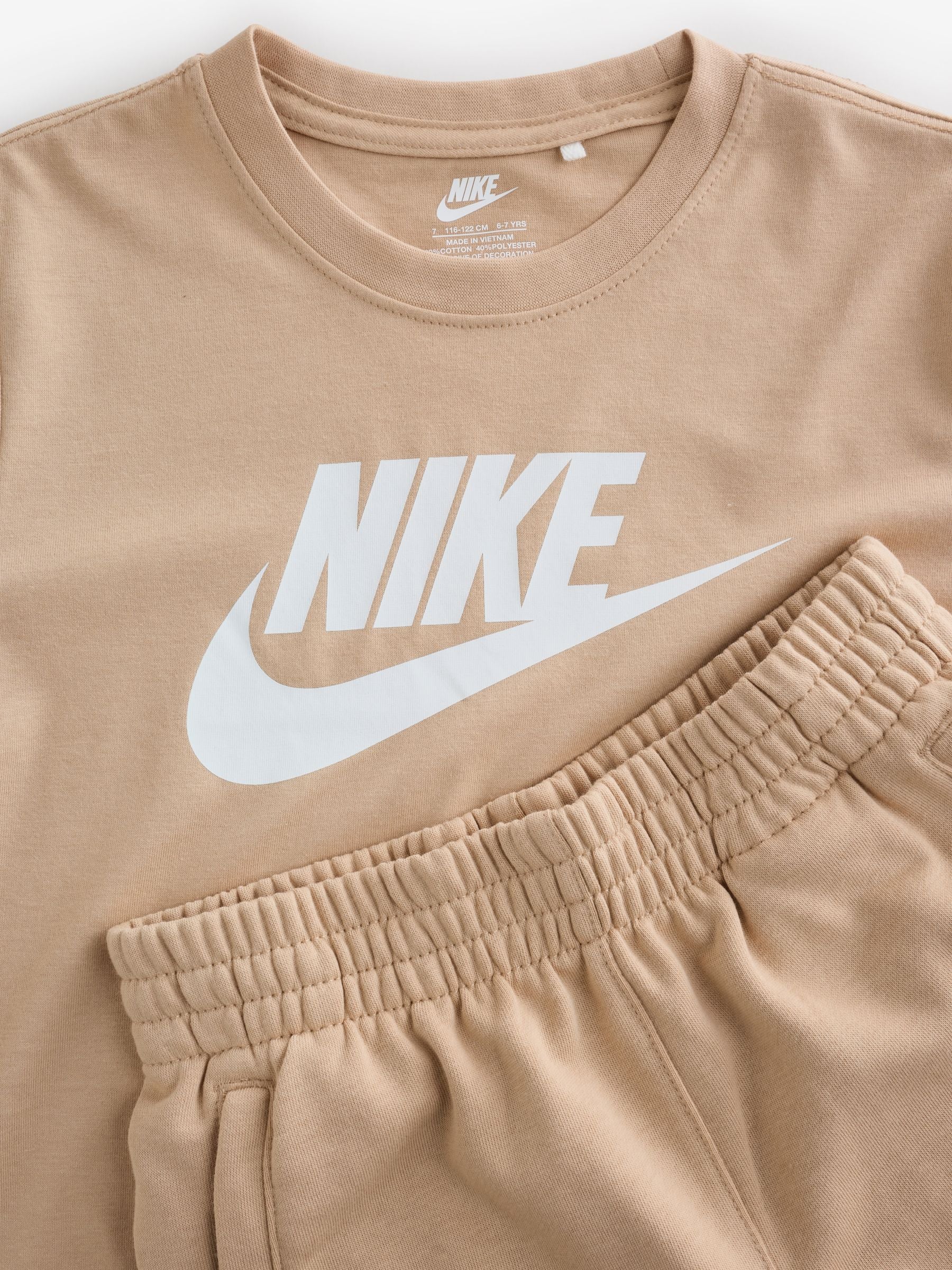 Dsiney Kidz - Nike Brown HBR Club T-Shirt and Shorts Set image 4