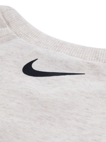 Nike Brown Little Kids Graphic Crew and Joggers Tracksuit Set image 5