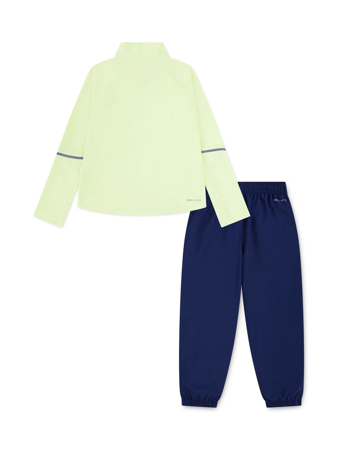 Nike Blue Dri-FIT Miler Half Zip and Joggers Set image 3