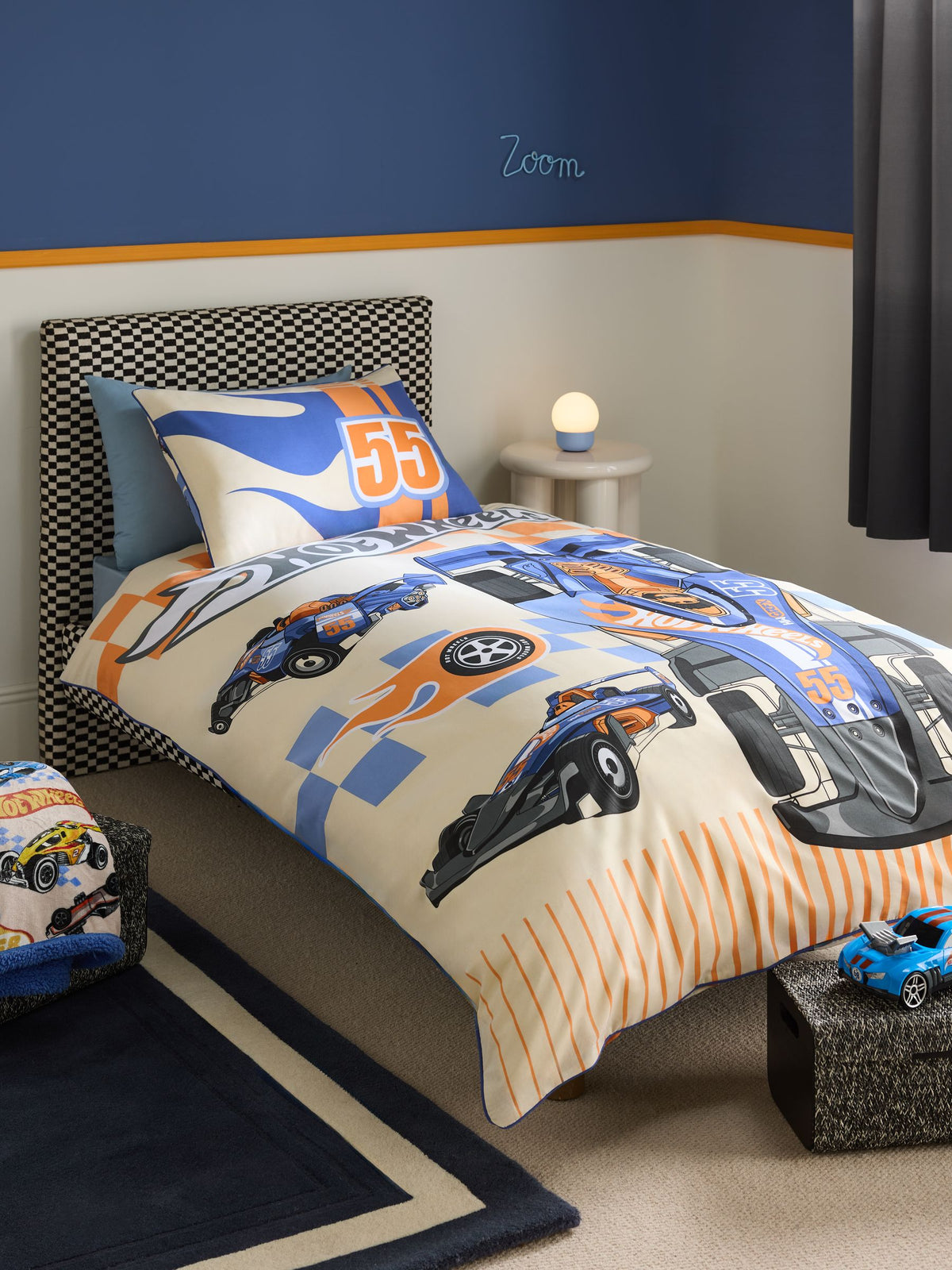 Neutral Hot Wheels Bed Set - image 1