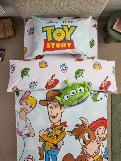Blue Toy Story Cotton Duvet Cover and Pillowcase Set - image 2