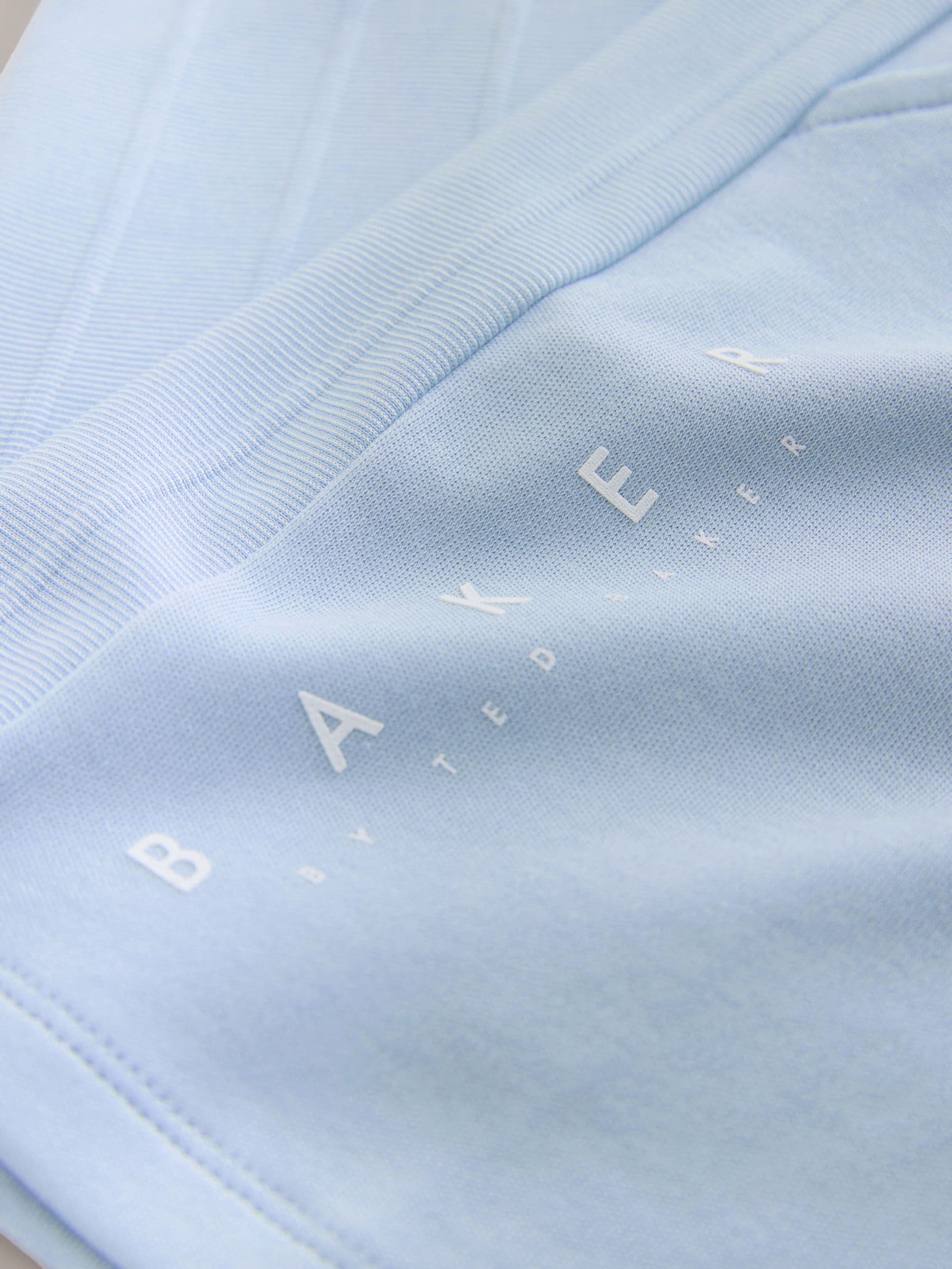 Baker by Ted Baker Textured Polo Shirt and Shorts Set image 10